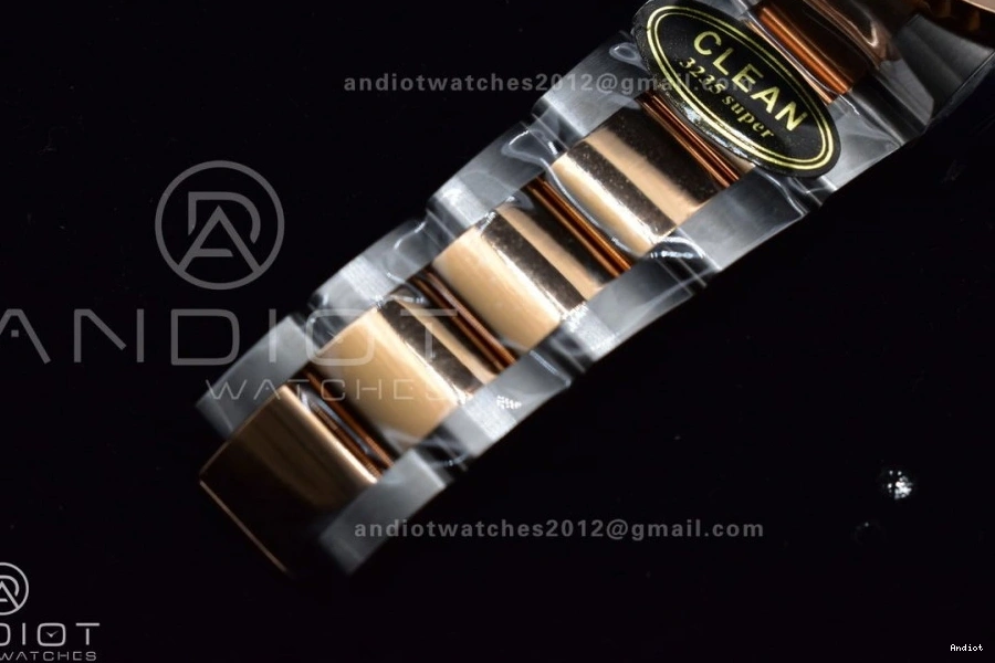 Dial Clean Plated 126621 Rose Gold Bracelet Brown 1:1 Yacht-Master Edition SS 904L Steel VR3235 On Best 1103